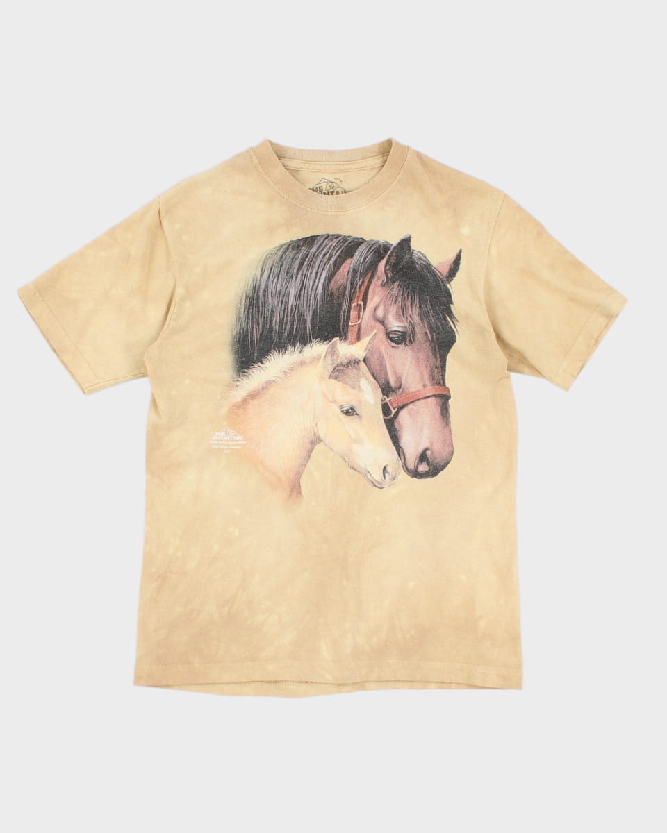 Women's Horse Girl Baby Tee - S/M