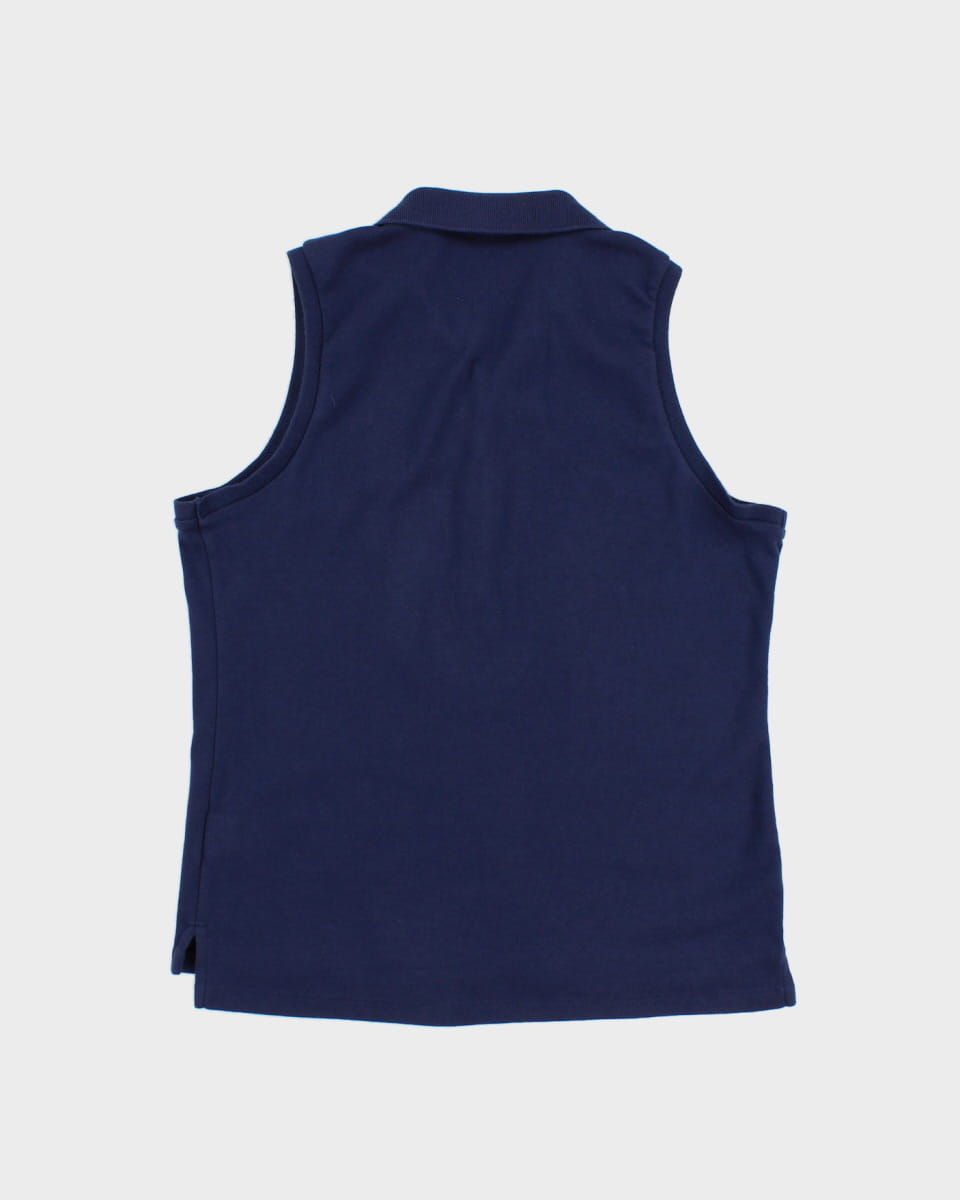 00s Ralph Lauren Sport Sleeveless Polo Shirt - L