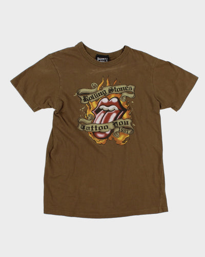 Olive Green Rolling Stones T-Shirt - S