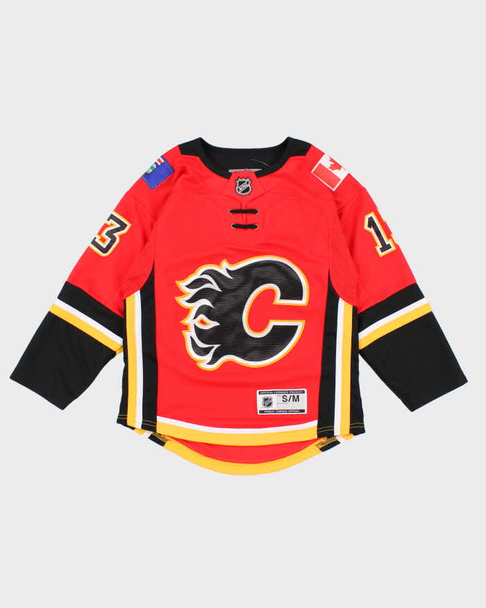 Womens Red NHL x Calgary Flames Jersey - S