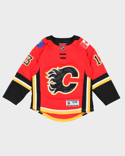Womens Red NHL x Calgary Flames Jersey - S