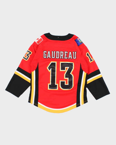 Womens Red NHL x Calgary Flames Jersey - S
