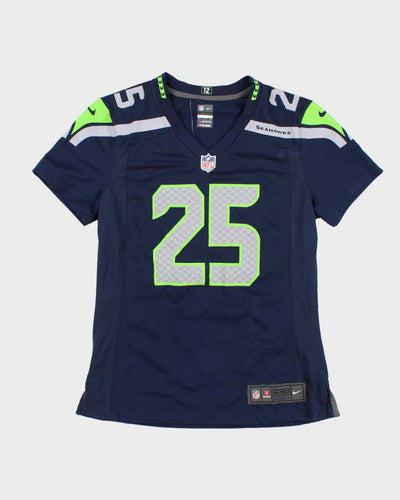 Womens Blue NFL x Nike Seattle Seahawks Short sleeve jersey - S