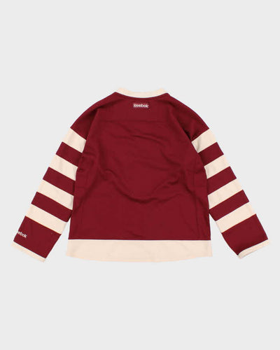 Womens Burgundy NHL x Vancouver Canucks Sports Jersey - L