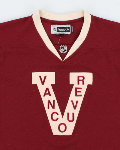 Womens Burgundy NHL x Vancouver Canucks Sports Jersey - L