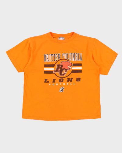 CFL British Columbia Lions Orange T-Shirt - M