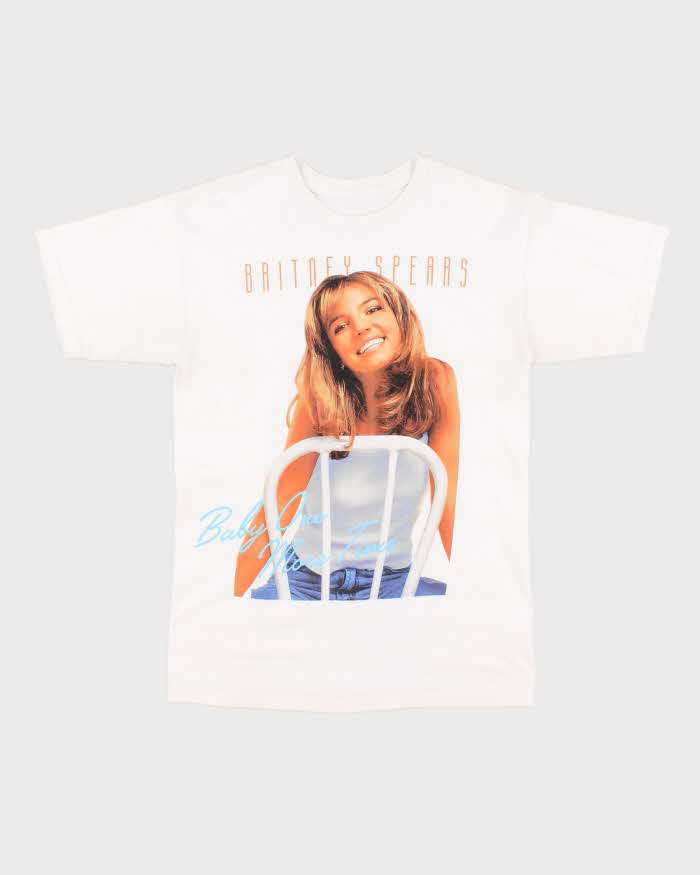 Woman's Britney Spears Graphic Print T Shirt - M