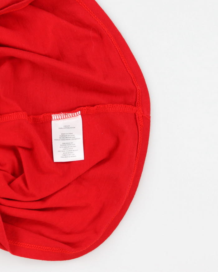 Calvin Klein Red Baby Tee - M