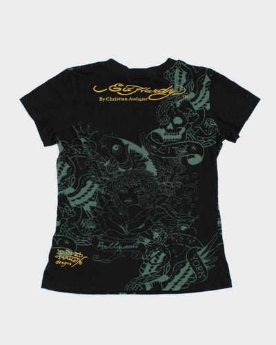 Vintage Y2k 00s Ed Hardy By Christian Audigier T-shirt - S