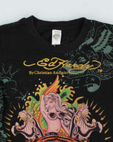 Vintage Y2k 00s Ed Hardy By Christian Audigier T-shirt - S