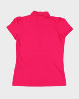 Vintage Burberry Pink Polo Shirt - M