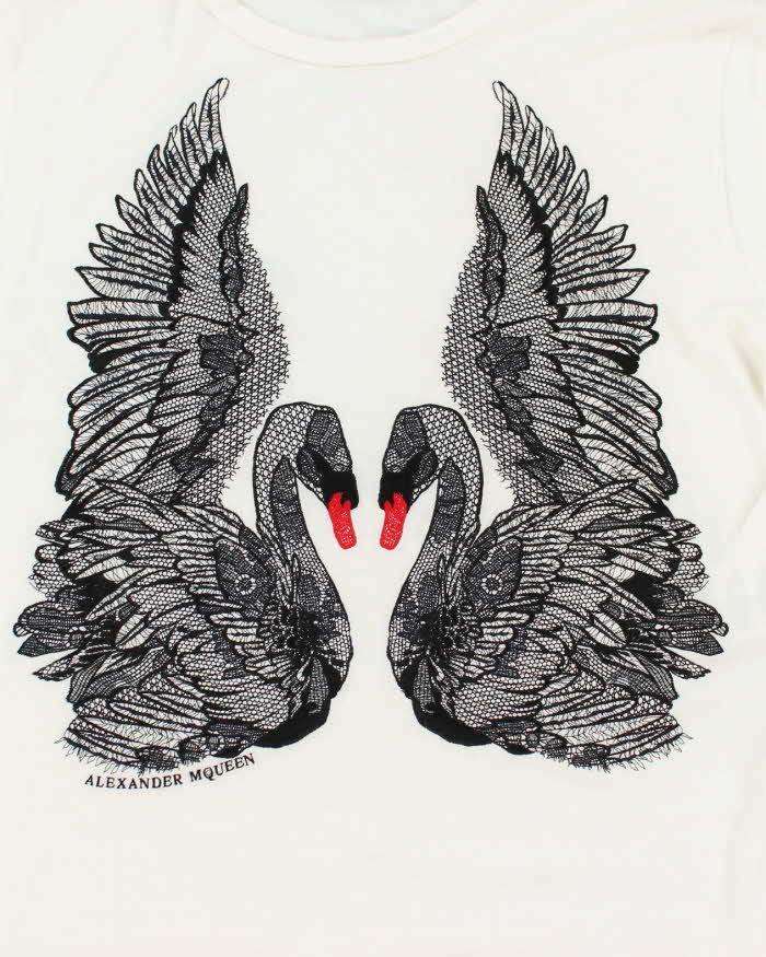 Alexander McQueen Swan T-shirt - M