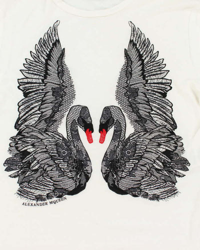 Alexander McQueen Swan T-shirt - M