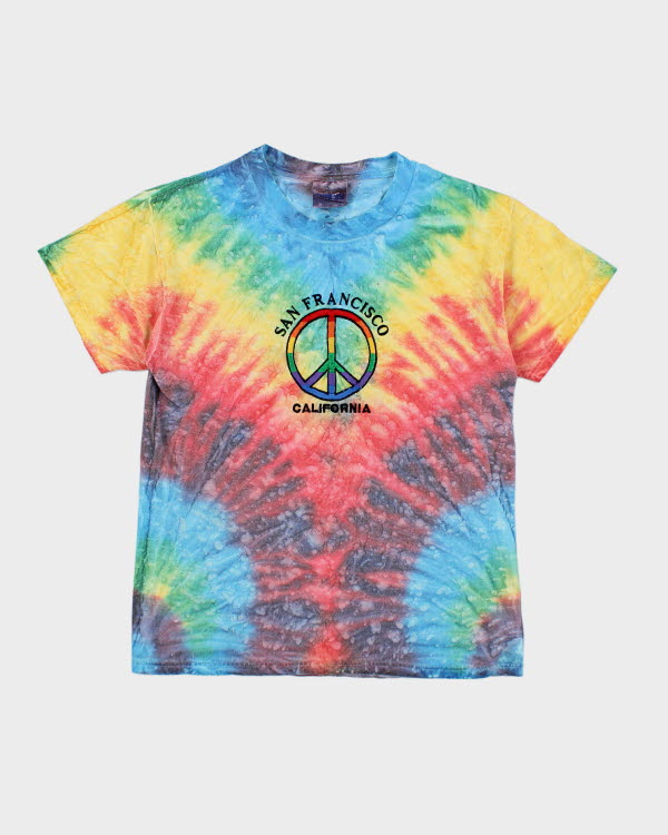 Vintage 2000's Tye Dye San Francisco Baby T-Shirt - S
