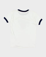 Vintage 90's Single Stitch Graphic Ringer Style Baby T-Shirt - S