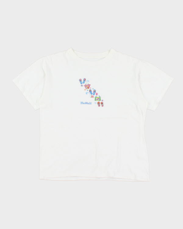 Vintage 90's Hawaii Glitter Baby T-Shirt - S