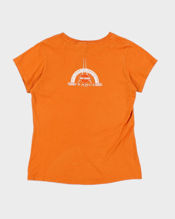 Harley Davidson Orange T-shirt - M