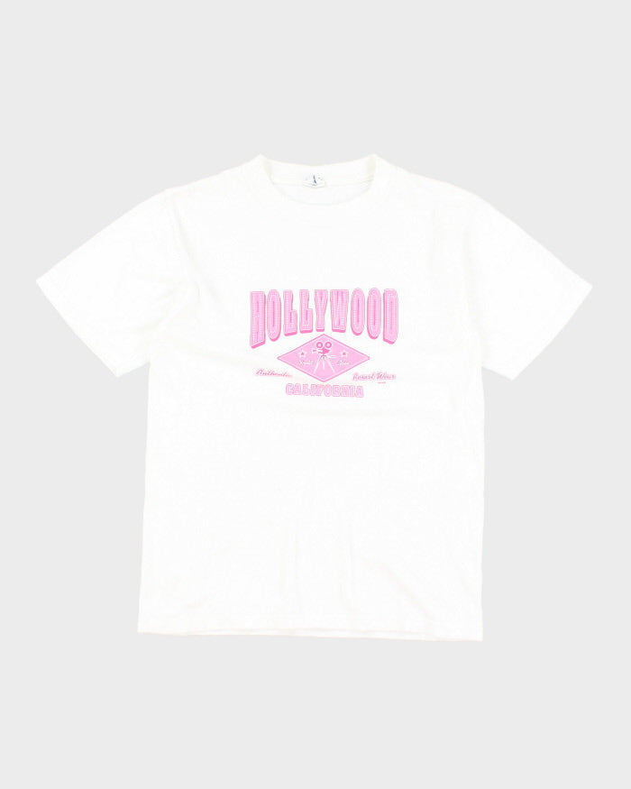 Vintage Y2K Hollywood Graphic T-Shirt - S