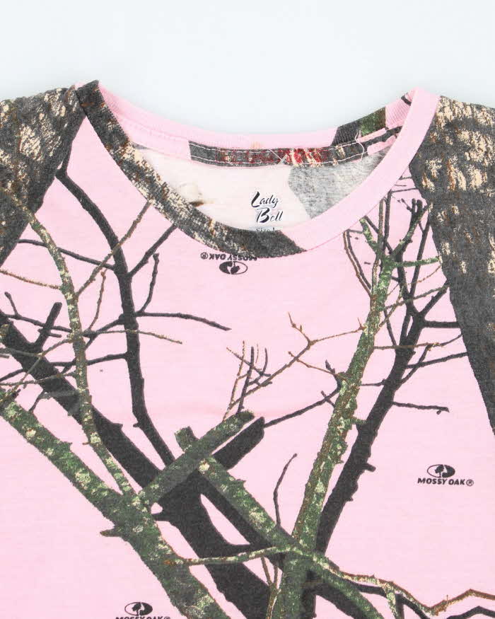 Vintage 2000's Lady Bell Real Tree Camouflage T-Shirt - L