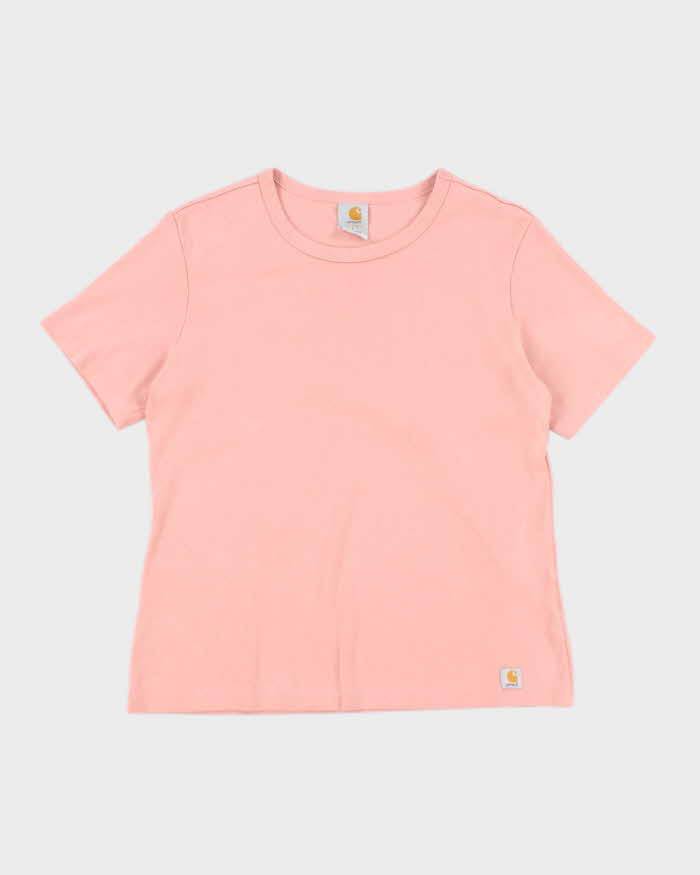 Vintage 90s Carhartt Pink T-shirt - L