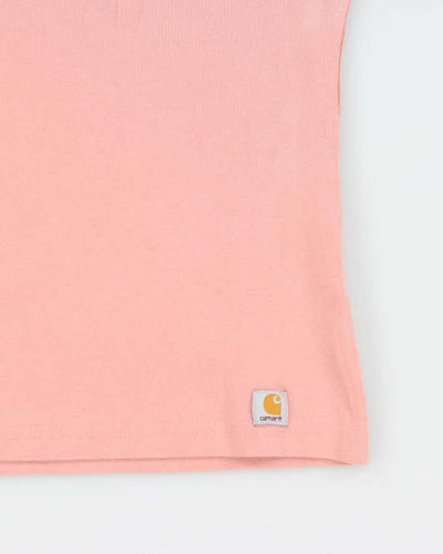 Vintage 90s Carhartt Pink T-shirt - L