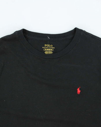 Vintage Ralph Lauren Black Long Sleeve T-shirt - XL