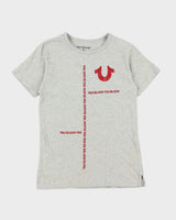 Vintage Women's Y2K True Religion Branded Graphic T-Shirt - L