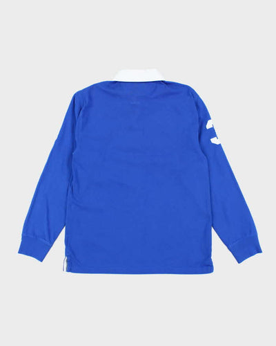 Vintage Women's 2000's Ralph Lauren Big Horse Rugby Shirt - L
