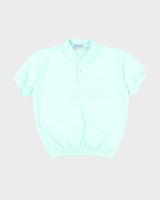 Vintage 80's Women's Snoopy Embroidered Ringer Polo Shirt - XS
