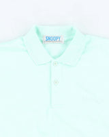 Vintage 80's Women's Snoopy Embroidered Ringer Polo Shirt - XS