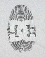 Vintage 2000's DC Skate Co. Fingerprint Graphic Baby T-Shirt - M
