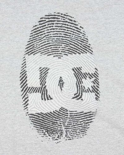 Vintage 2000's DC Skate Co. Fingerprint Graphic Baby T-Shirt - M
