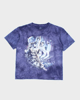 Vintage The Mountain Northern Lights Wolf Graphic T-Shirt - XL