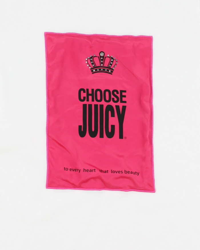 Vintage Y2K Juicy Couture Choose Juicy Graphic T-Shirt - XL