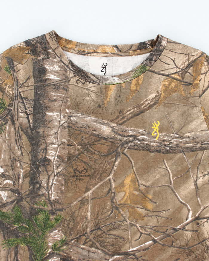 Vintage  00s Browning Realtree T-shirt - L