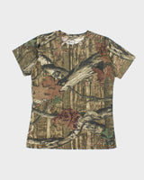 Vintage Lady Belle Camouflage T-shirt - XL
