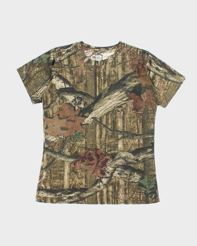 Vintage Lady Belle Camouflage T-shirt - XL