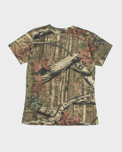 Vintage Lady Belle Camouflage T-shirt - XL