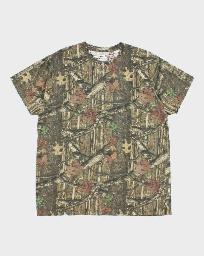 Vintage Mossy Oak Camouflage T-shirt - XL
