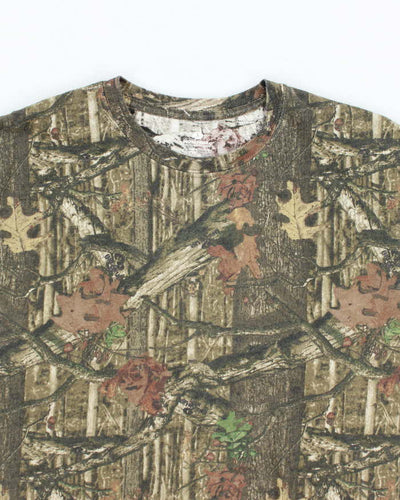 Vintage Mossy Oak Camouflage T-shirt - XL
