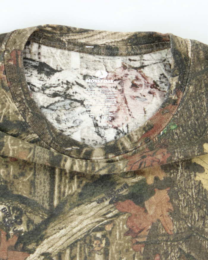 Vintage Mossy Oak Camouflage T-shirt - XL