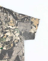Vintage 90s Mossy Oak Camouflage Single Stitch T-shirt - L