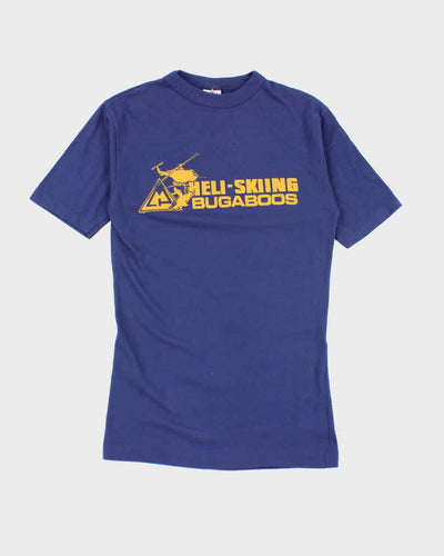 Vintage 90s Heli-Skiing Bugaboos T-shirt - M