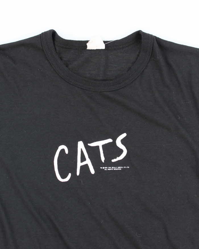 Vintage 90s Cats T-shirt - M