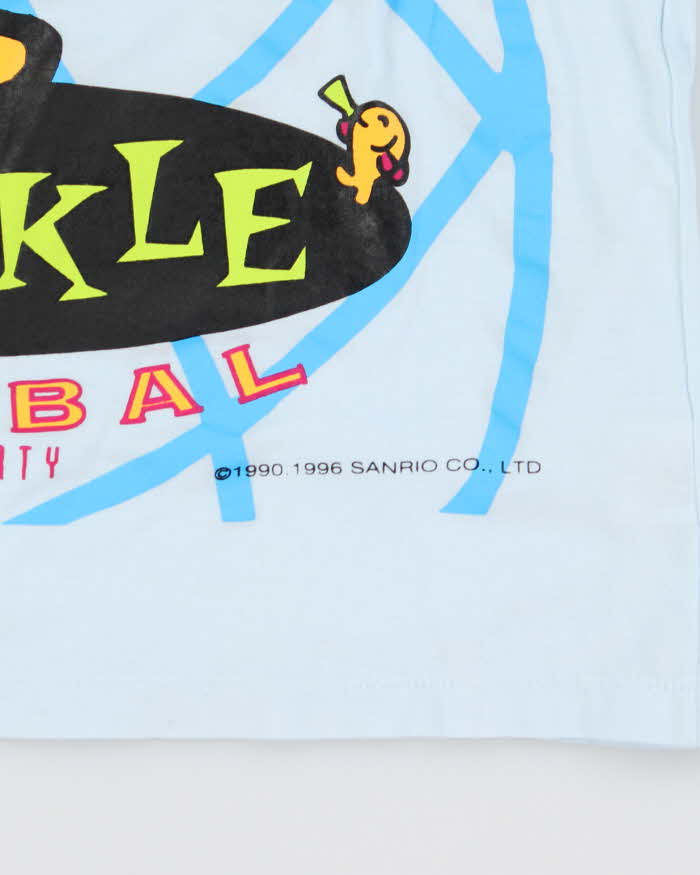 Vintage 90s Sanrio Sugarland Light Blue Pekkle T-Shirt - M