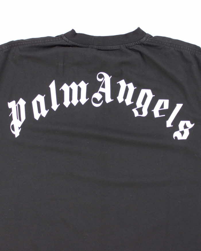 Palm Angels Black T-Shirt - XXL