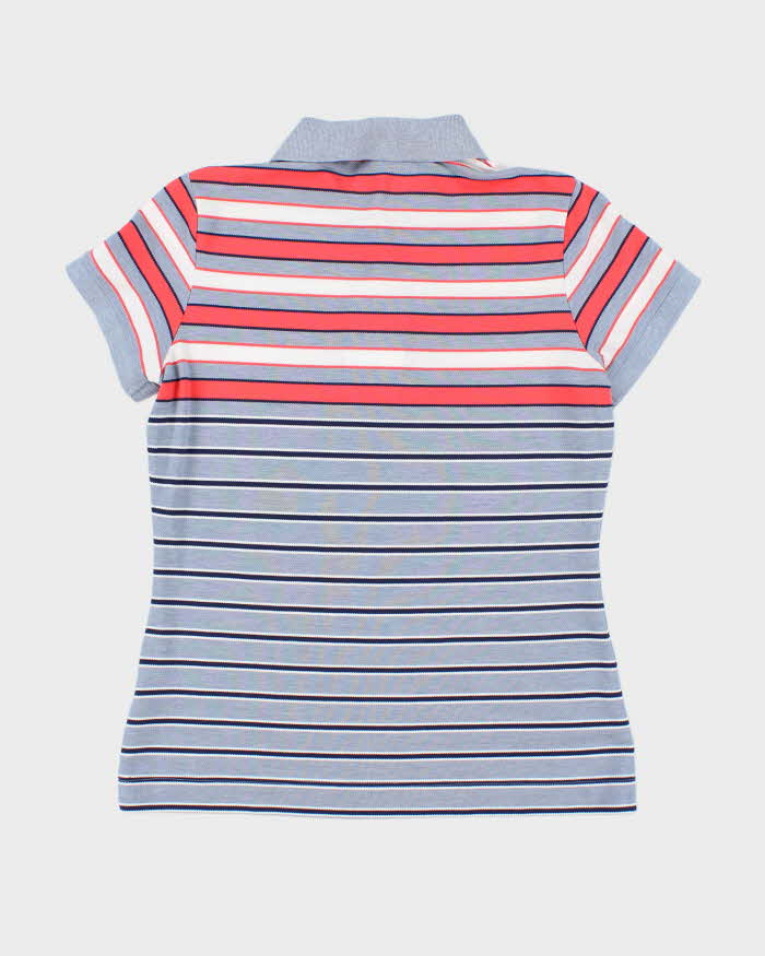 Vintage Y2K Nike Golf Striped Polo Shirt - S