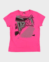 Vintage Y2K Tap Out Centre Graphic Baby Fit T-Shirt - S