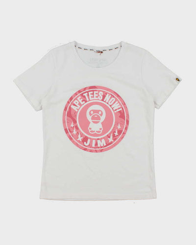 Vintage Y2K Baby Milo Pink Camo Baby Fit T-Shirt - S