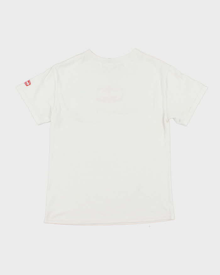 Vintage Y2K Split Skateboards Graphic Baby Fit T-Shirt - S